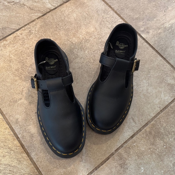 Dr. Martens Women's Polley Mary Jane Flat - Picture 2 of 5